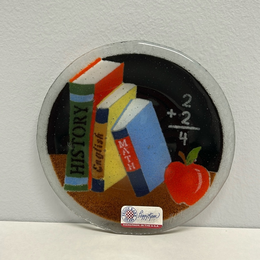 Peggy Karr Glass Plate